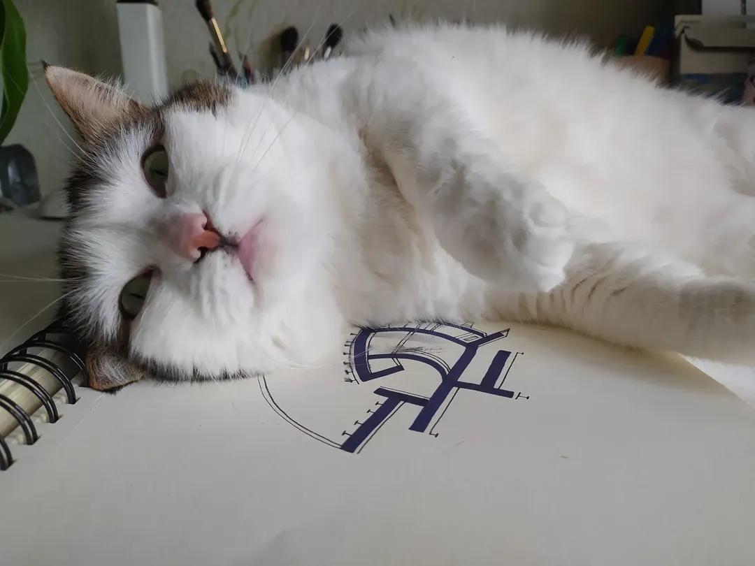 Nyusya Sleepy Angel Sketch