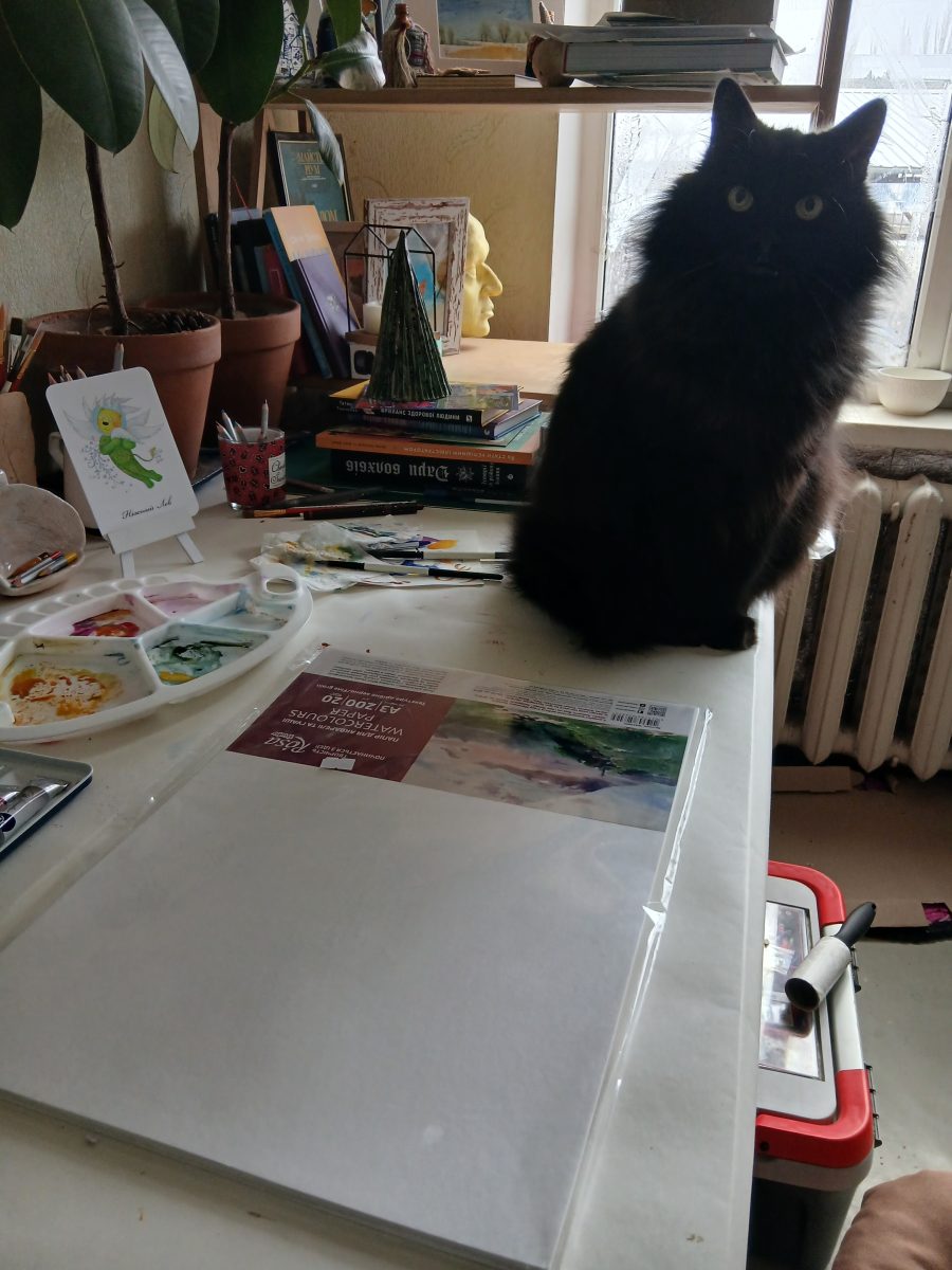 Timon Perched On Canvas