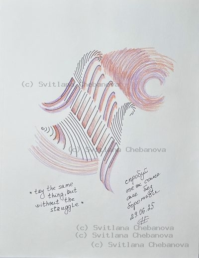 Angel artwork Day 180 - Purple burgundy watercolor crowd abstract figures celebration